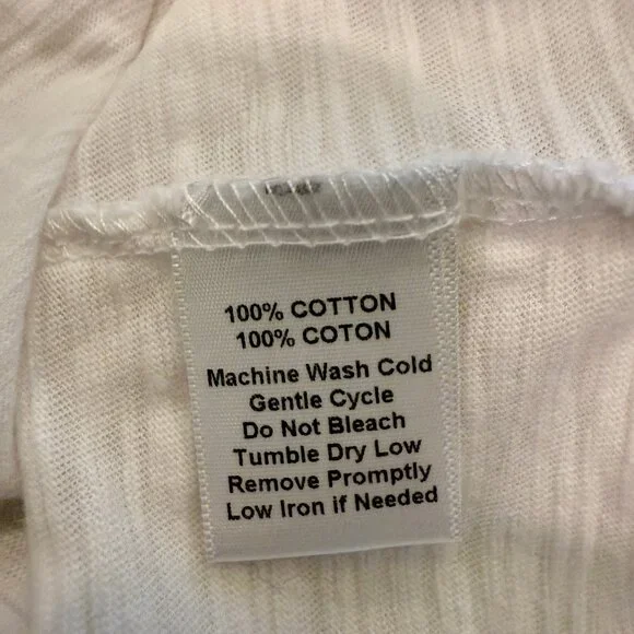 CINQ A SEPT AMOUR SHIRT WHITE WITH PINK SEQUINS LARGE - Picture 6 of 6